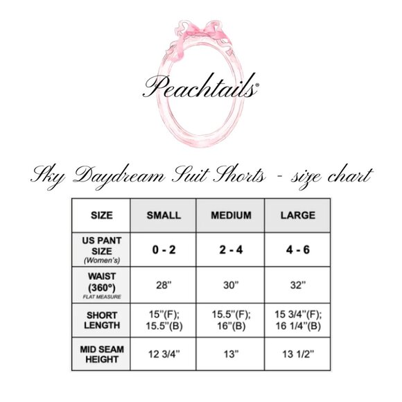 🎀 Sky Daydream Suit Shorts - Picture 6 of 6